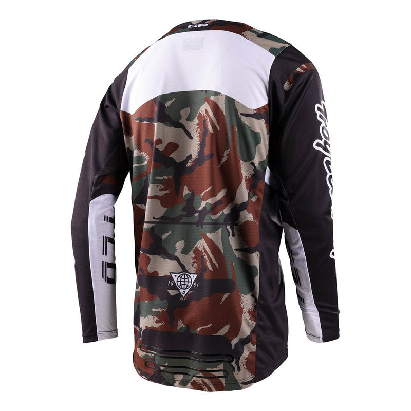 GP PRO JERSEY BLENDS CAMO BLACK / GREEN