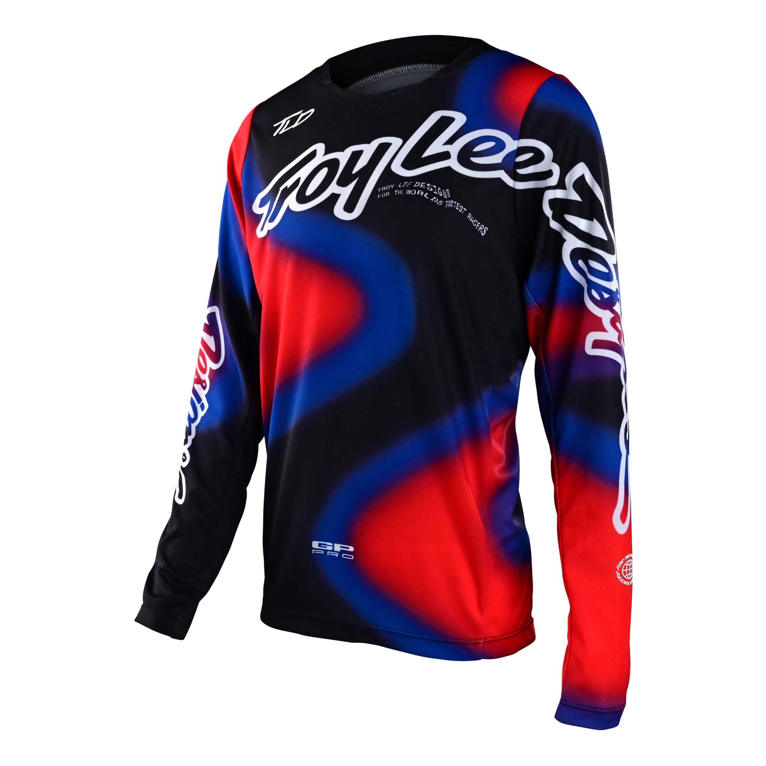 YOUTH GP PRO JERSEY LUCID BLACK / RED