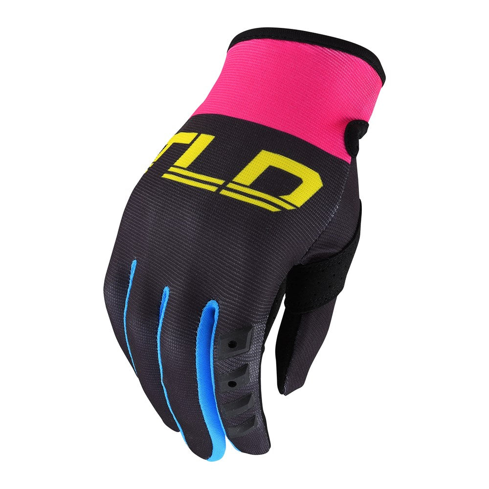 WOMENS GP GLOVE BLACK / YELLOW