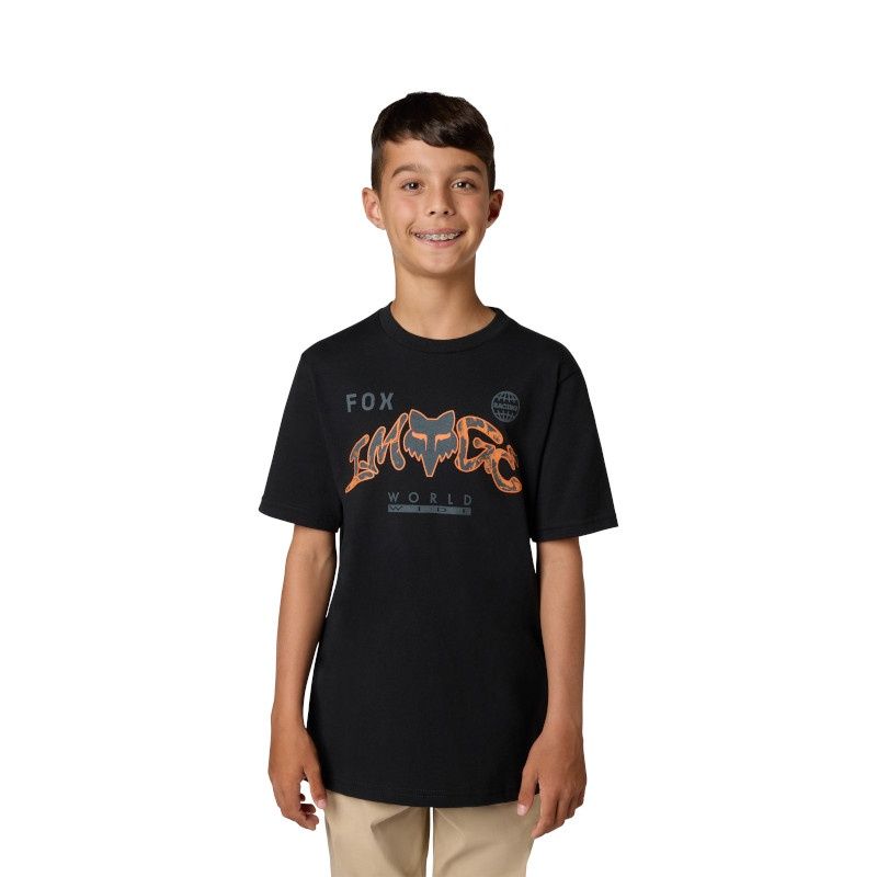 Fox Yth Image Print SS Tee