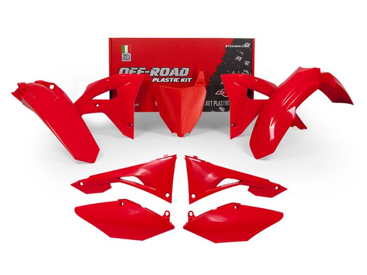 PLASTICS KIT RTECH 6 PIECE RED HONDA CRF250RX 19-21 CRF450RX 19-20