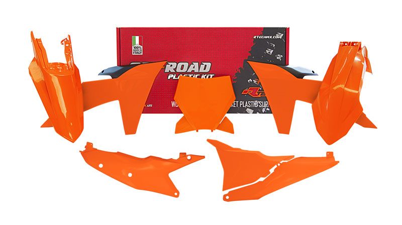 PLASTICS KIT RTECH 6 PIECE ORANGE KTM SX SX-F XC XC-F