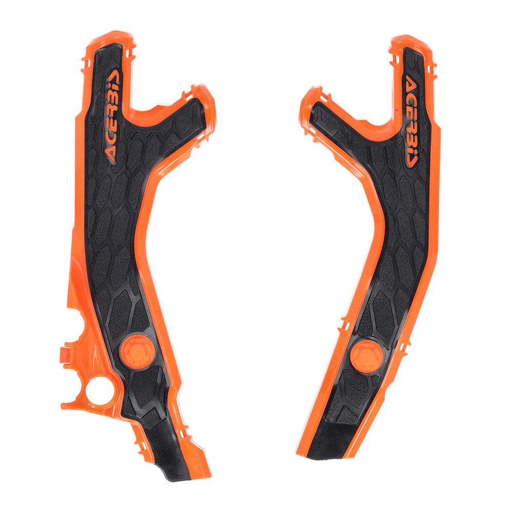 X-Grip Frame Guards Orange/Black KTM 390 ADV R/X 25-26 Acerbis
