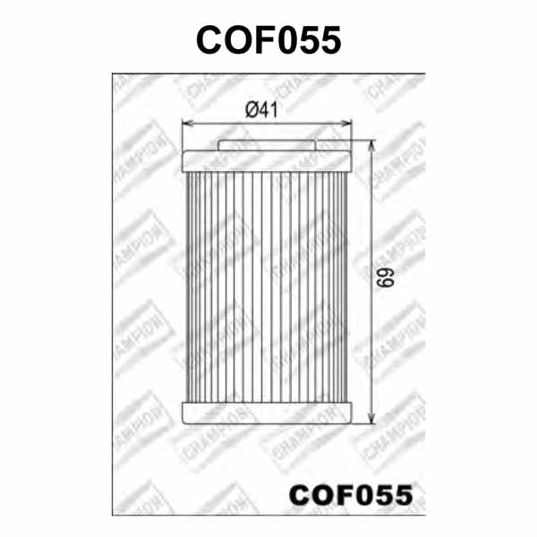 COF055 Champion Oil Filter pic (HF155)