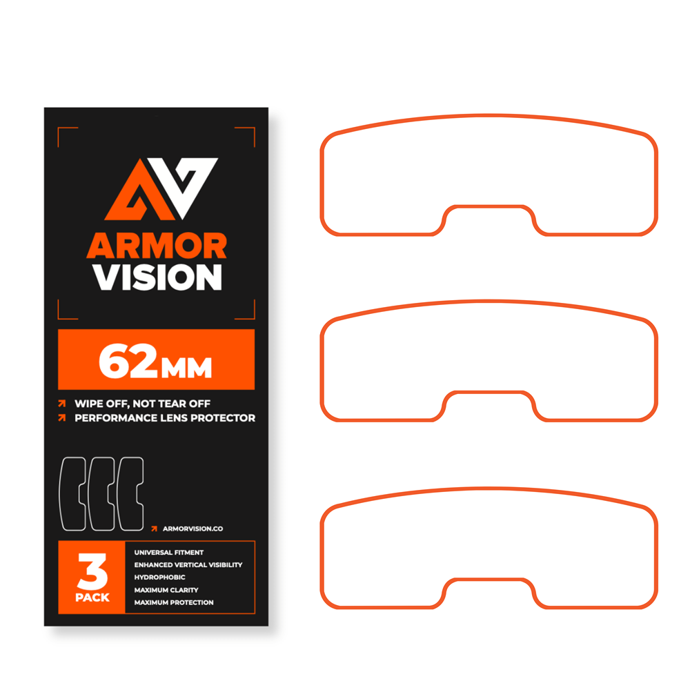 62MM ARMOR VISION 2.0 HPPF GOGGLE LENS PROTECTIVE FILM