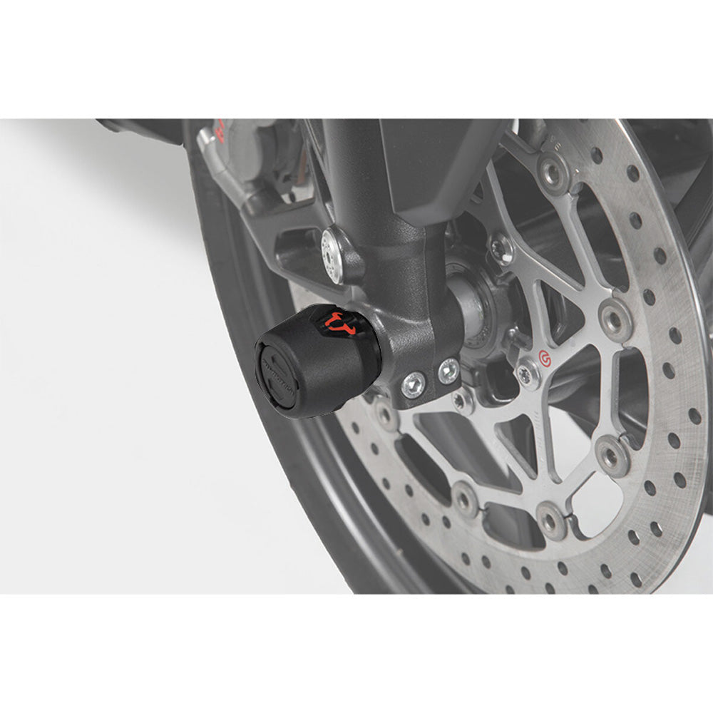 FRONT AXLE SLIDER KIT SW MOTECH BMW F800R R NINE T R1200R R1200RS R1300GS S1000XR