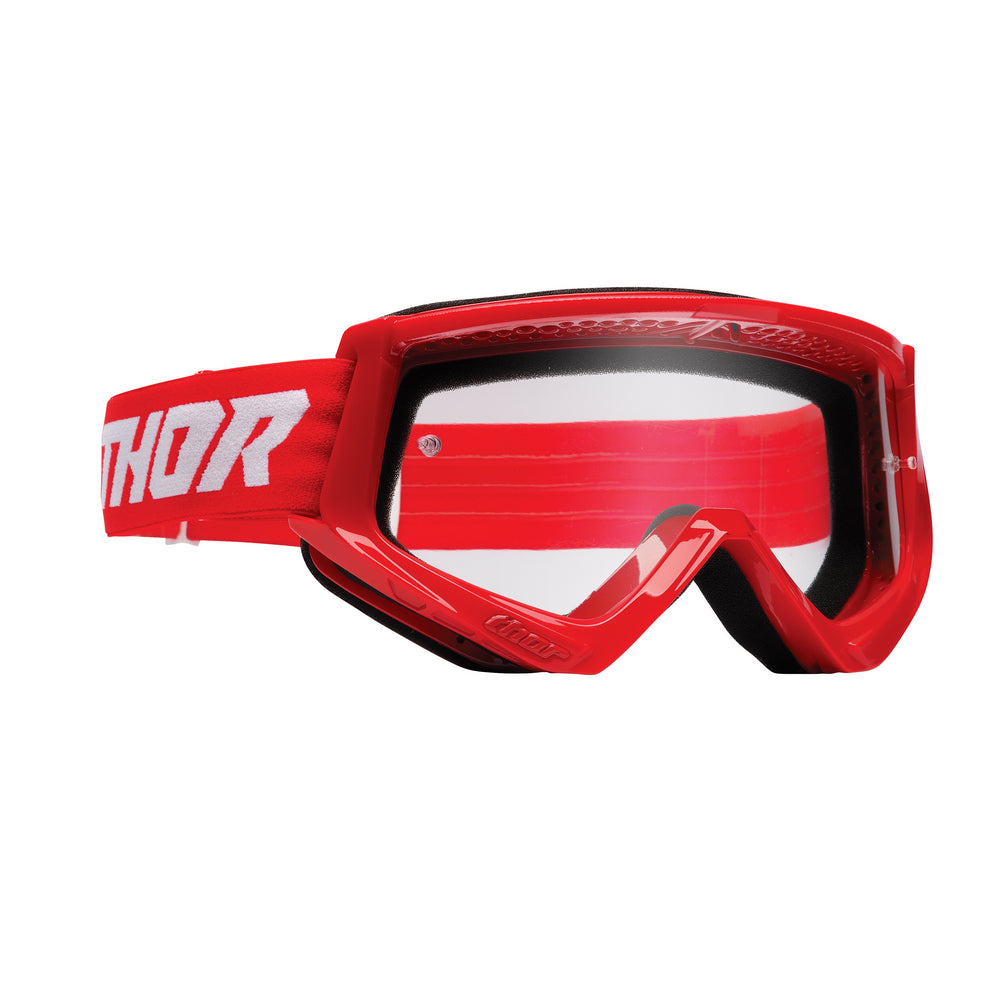 GOGGLES S26 THOR MX YOUTH COMBAT RED/WHITE