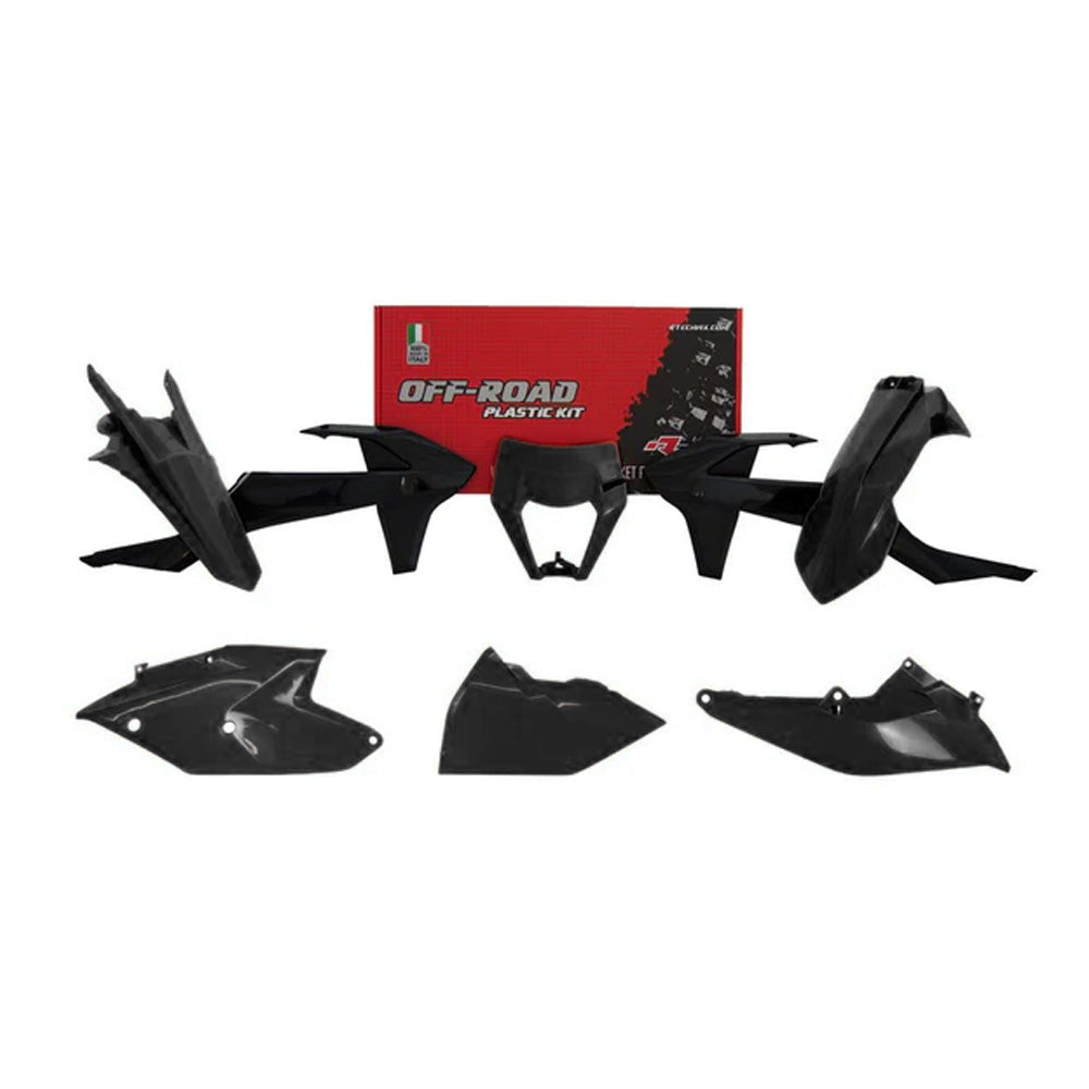 PLASTICS KIT RTECH 6 PIECE BLACK KTM EXC XC-W EXC-F XCF-W