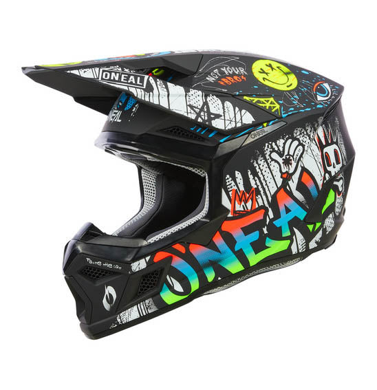 O'Neal 2025 Youth 3SRS RANCID Helmet - Multi