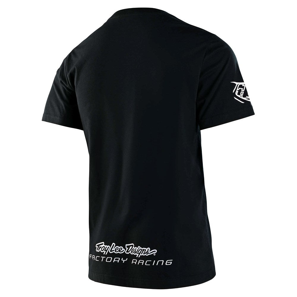 TLD FACTORY RACING SHORT SLEEVE TEE BLACK