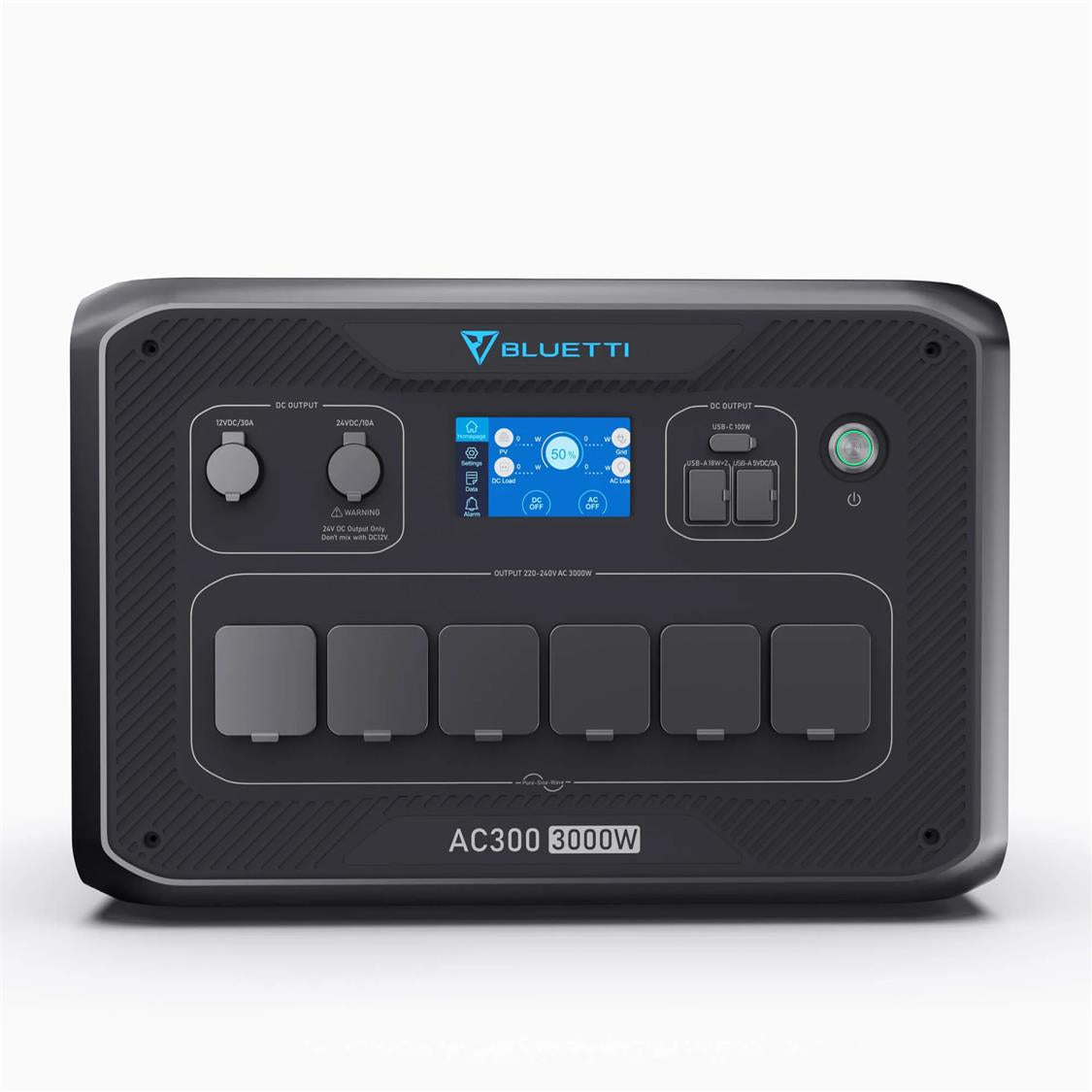 BLUETTI AC300 EXPANDABLE HOME & PORTABLE POWER STATION | 3000W (6000W SURGE)