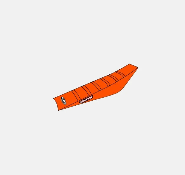 Guts Ribbed Gripper Seat Cover - Solid Orange - KTM 65 SX 2024