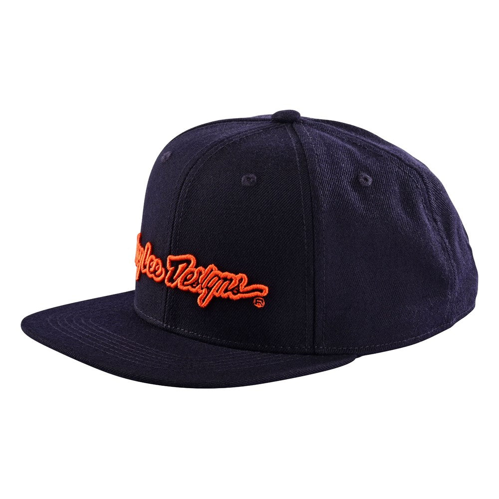 9FIFTY SNAPBACK HAT SIGNATURE NAVY / ORANGE