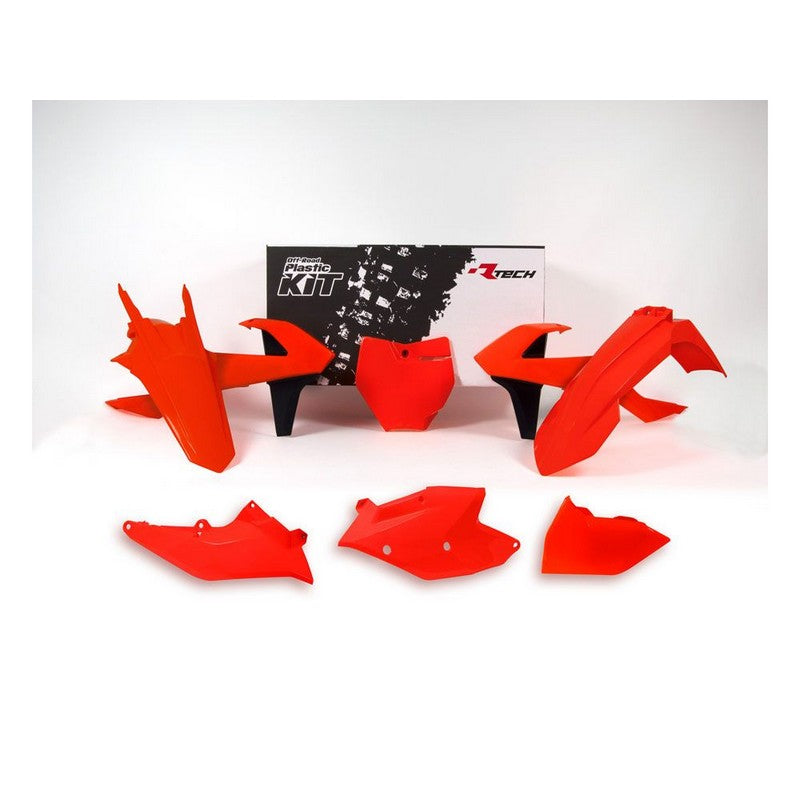 PLASTICS KIT RTECH 6 PIECE NEON ORANGE KTM SX XC SX-F XC-F XC-W