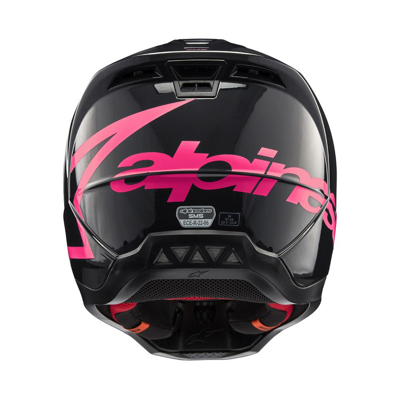 S-M5 Corp Helmet Black/Pink