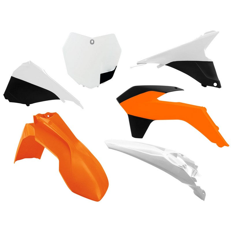 PLASTICS KIT RTECH 6 PIECE OEM COLOURS KTM SX SX-F