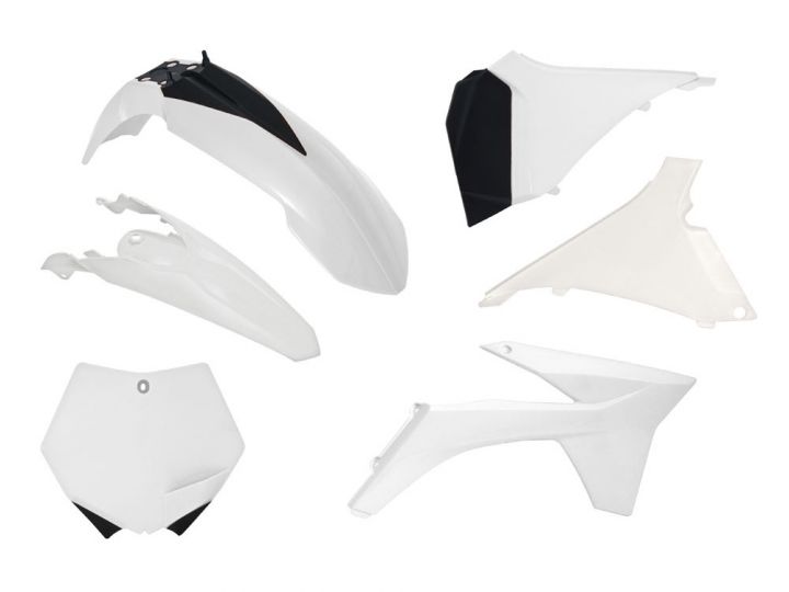 PLASTICS KIT RTECH 6 PIECE WHITE KTM SX SX-F