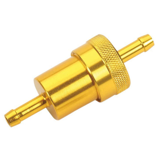 EMGO Fuel Filter 1/4' - Anodised Gold