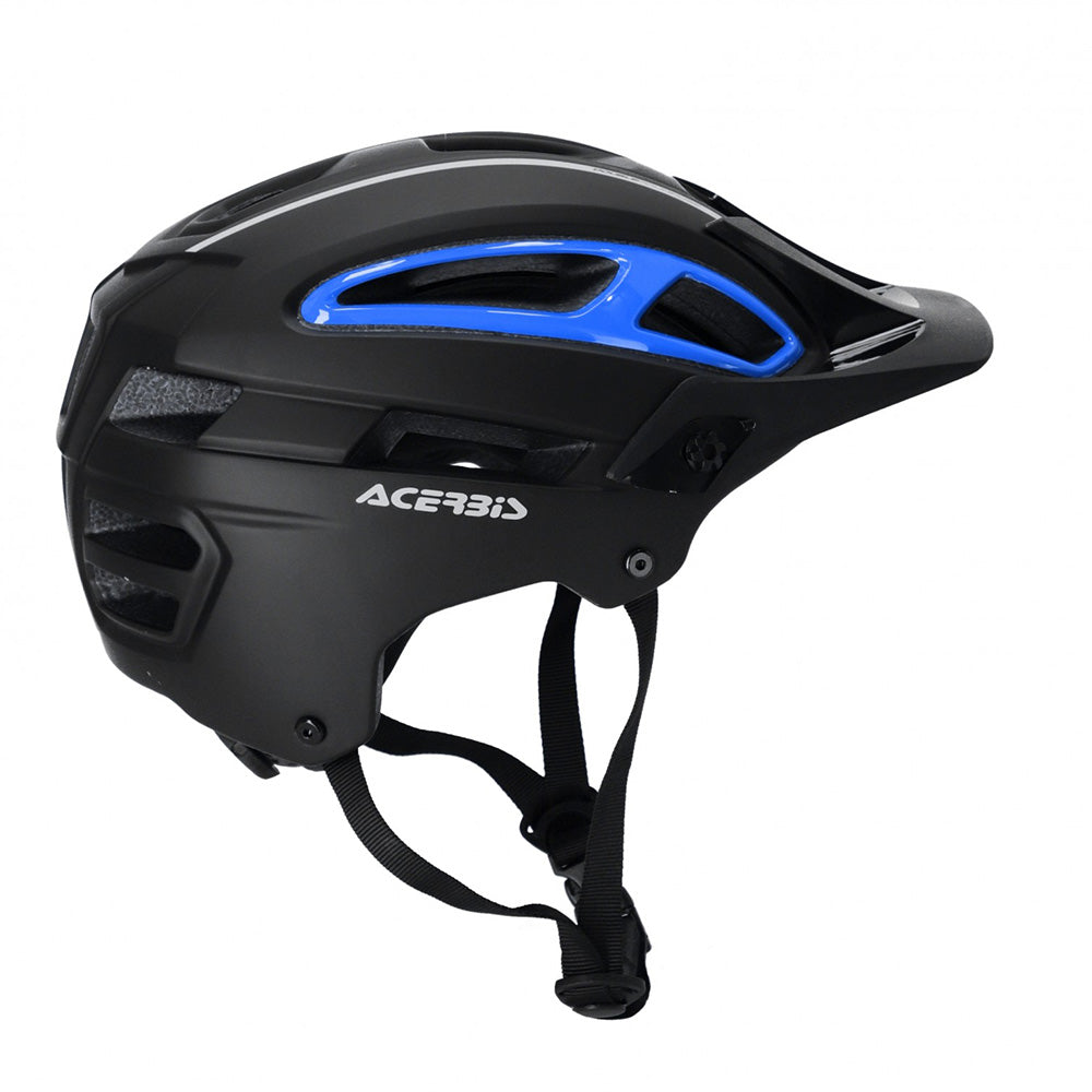 ACERBIS DoubleP MTB Helmet-Black Blue