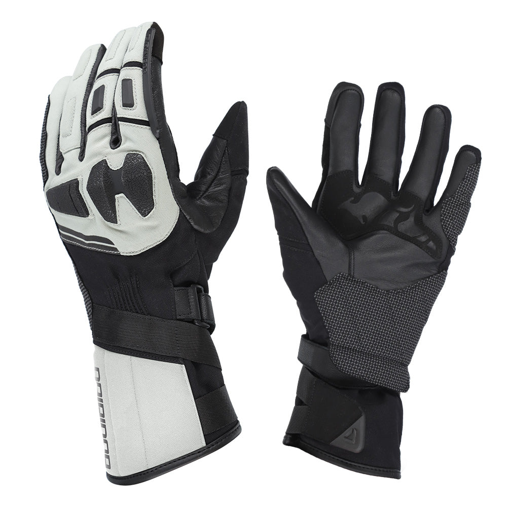 Dririder Vortex ADV Long Cuff Gloves - Grey Black