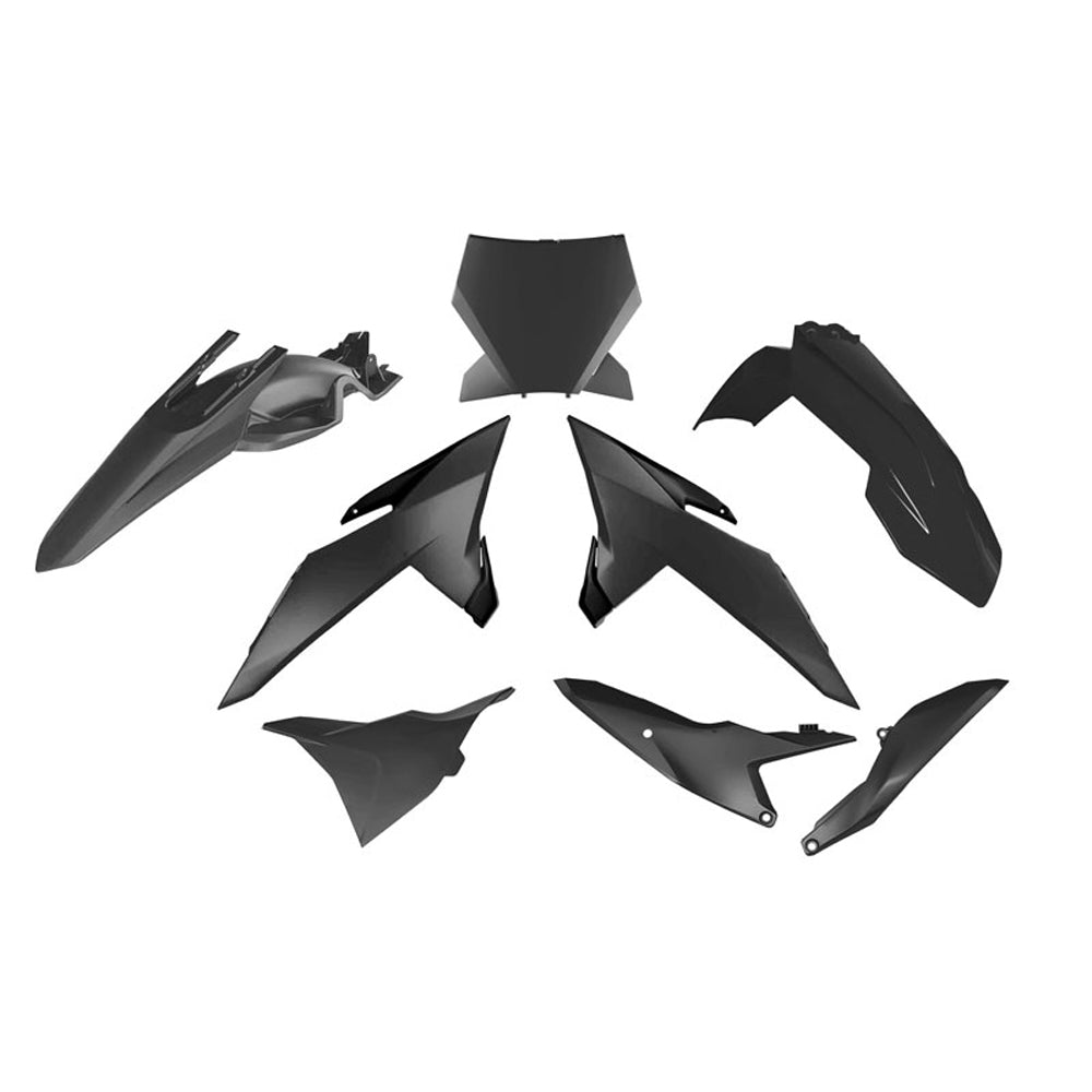 PLASTICS KIT RTECH 6 PIECE BLACK KTM 85SX 2025