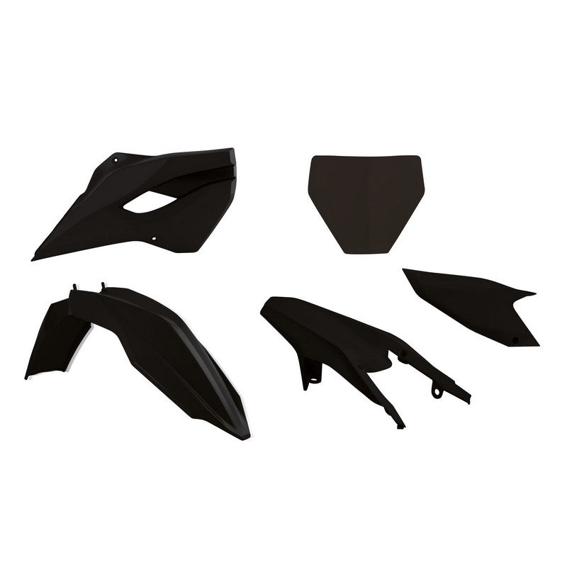 PLASTICS KIT RTECH 5 PIECE BLACK HUSQVARNA FC TC