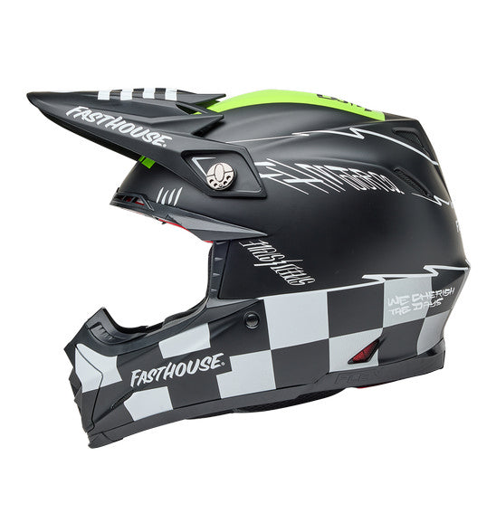 Bell MOTO-9S FLEX Fasthouse Smoke Bomb Blk/Hi-Viz Yel