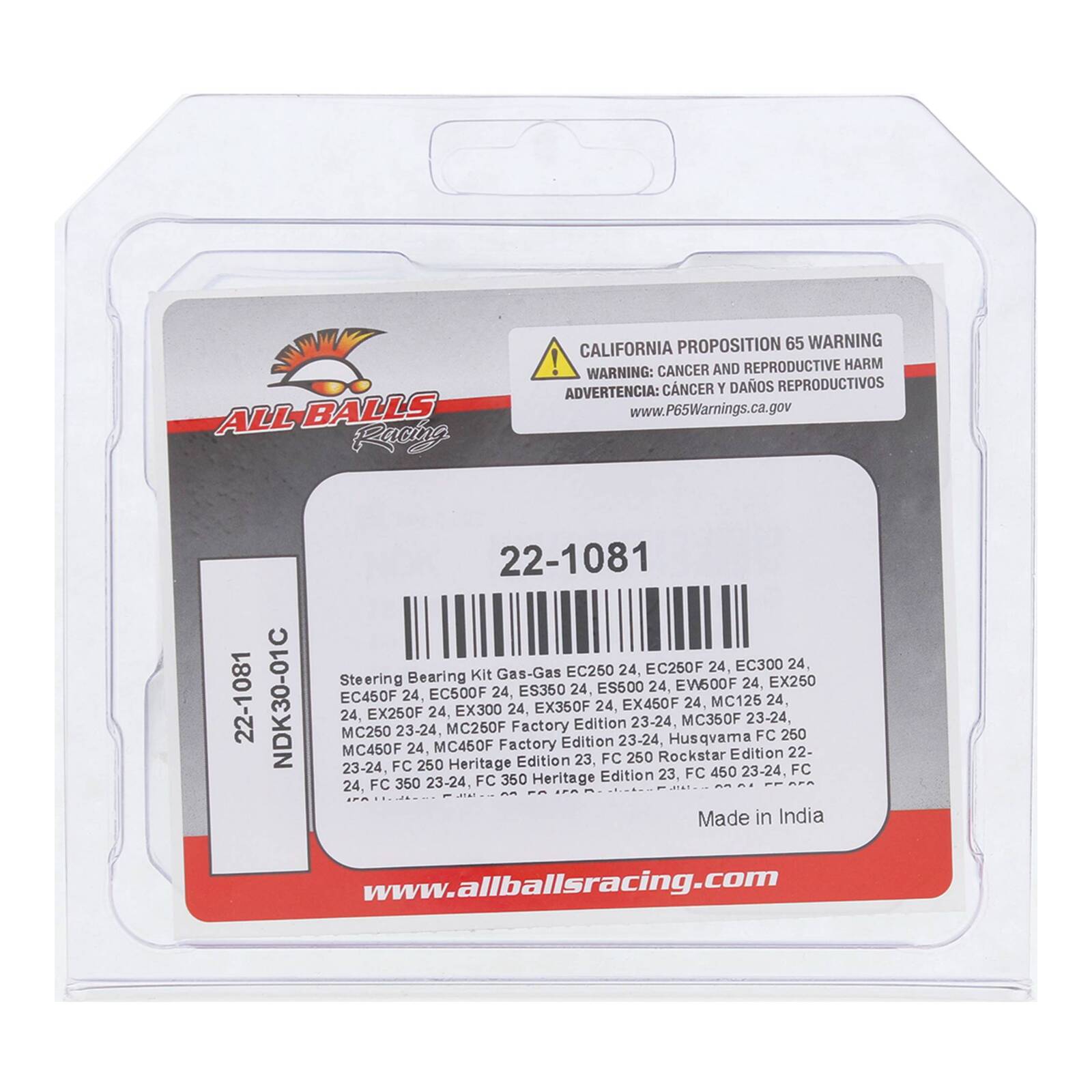 Steering Bearing Kit 22-1081