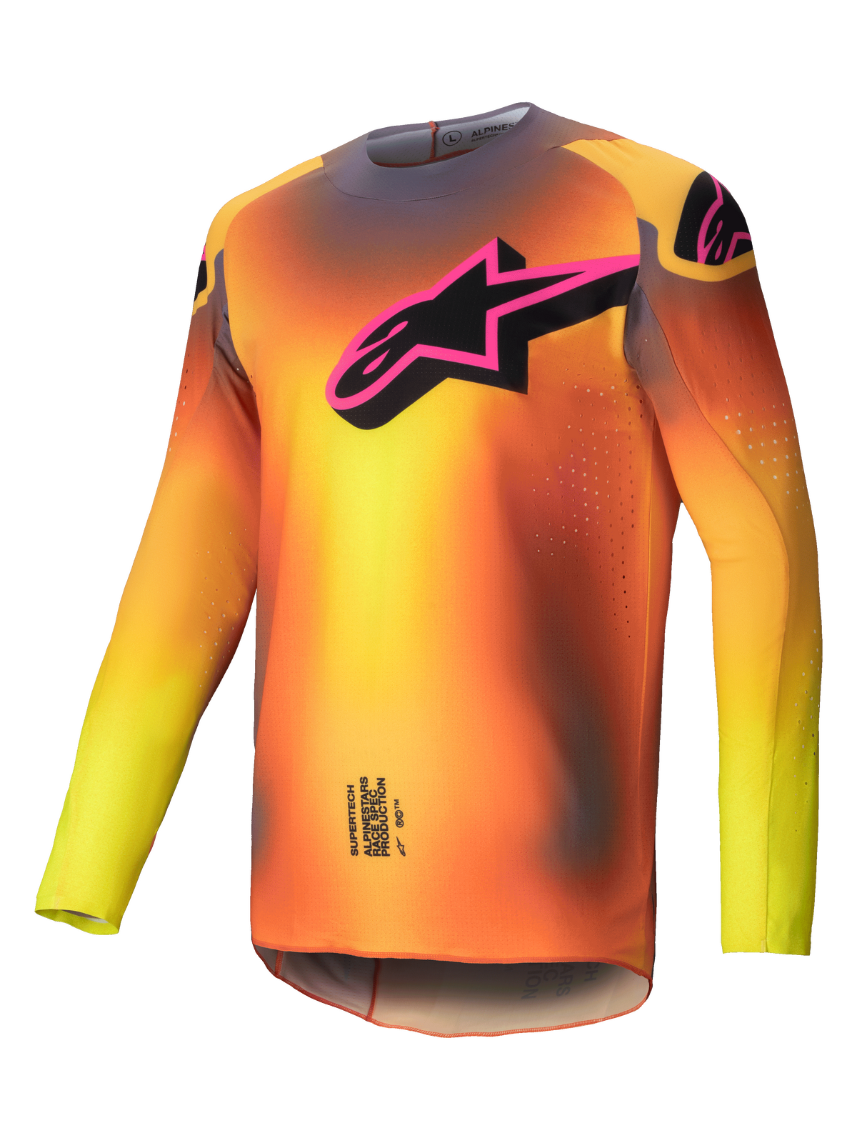 Supertech Lipan Jersey Yellow/Pink
