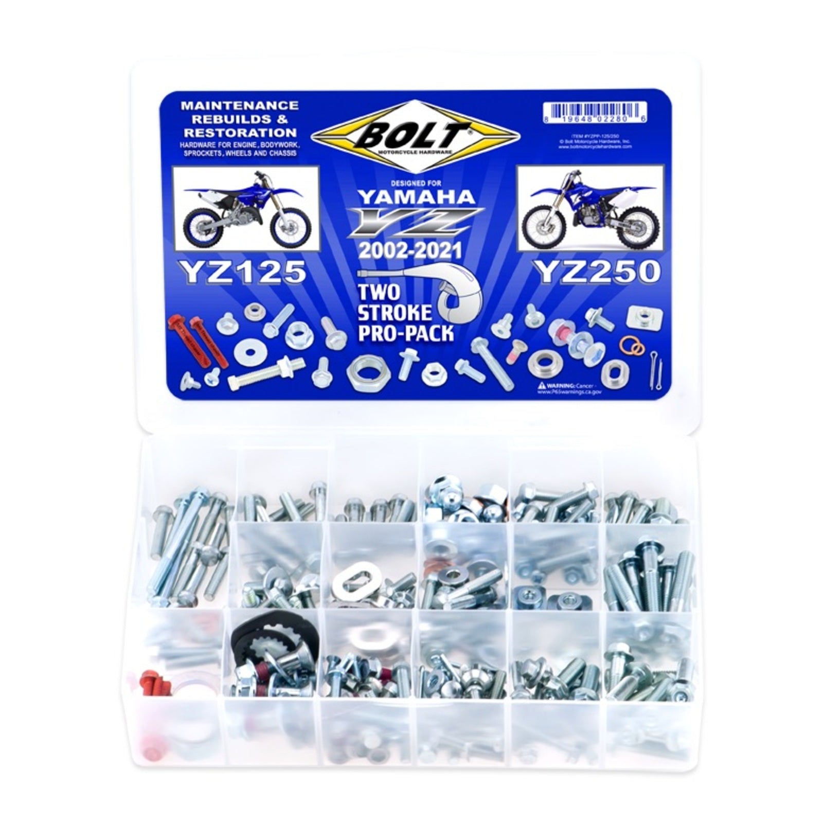 Bolt 2-Stroke Pro Pack for Yamaha YZ125 / 250 ’02–’21
