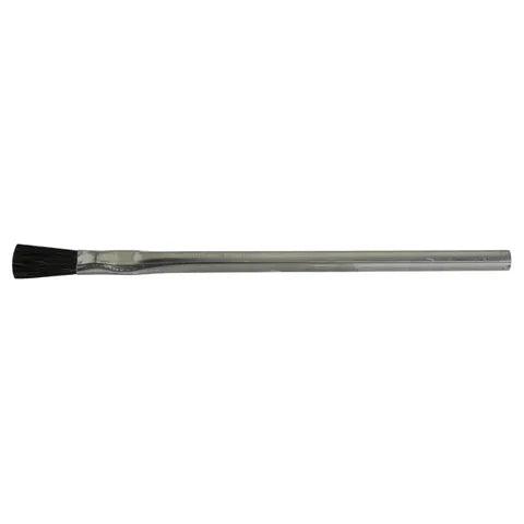 Acid Brush, Disposable, Rolled Tin Handle, Horse Hair Bristles