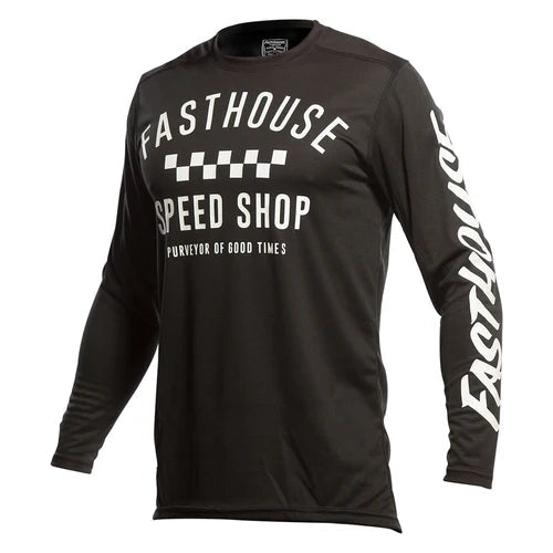 Youth Carbon Jersey - Black