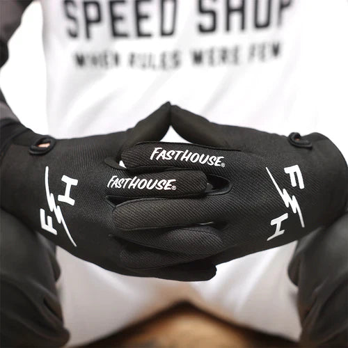 Youth Carbon Eternal Glove - Black