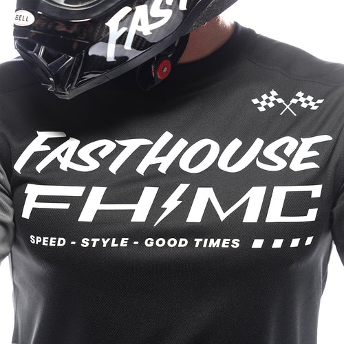 Carbon Method LS Jersey - Black/Gray