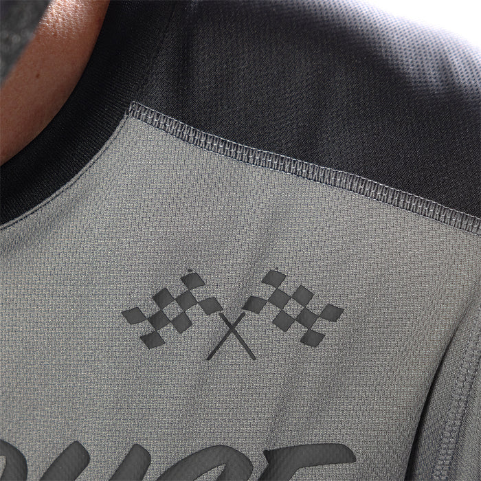 Carbon Method LS Jersey - Gray/Black