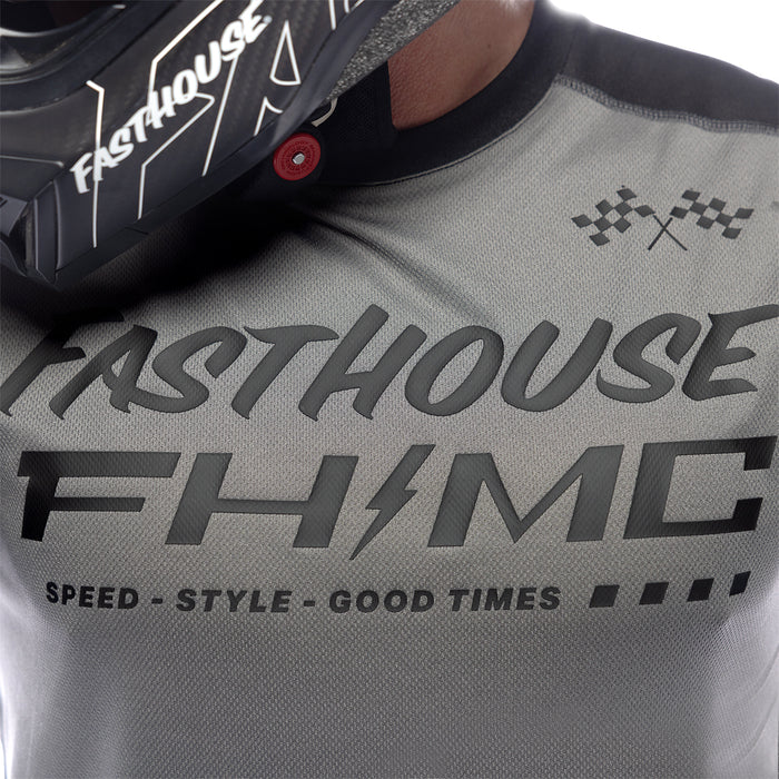 Carbon Method LS Jersey - Gray/Black