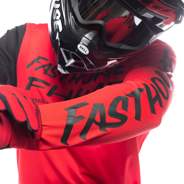Carbon Method LS Jersey - Red/Black