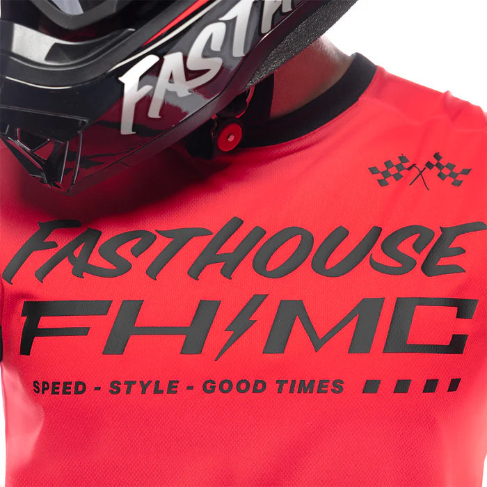 Carbon Method LS Jersey - Red/Black