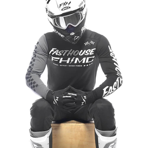 Carbon Method LS Jersey - Black/Gray