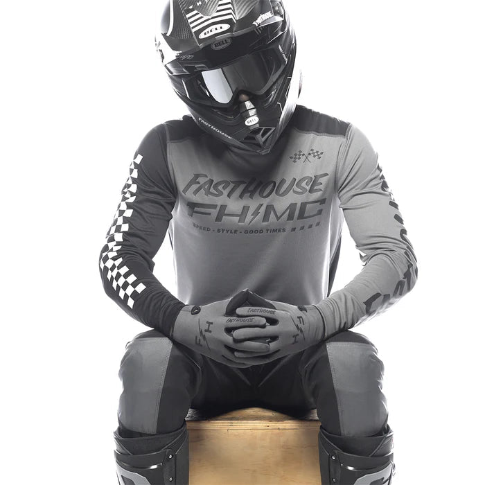 Carbon Method LS Jersey - Gray/Black