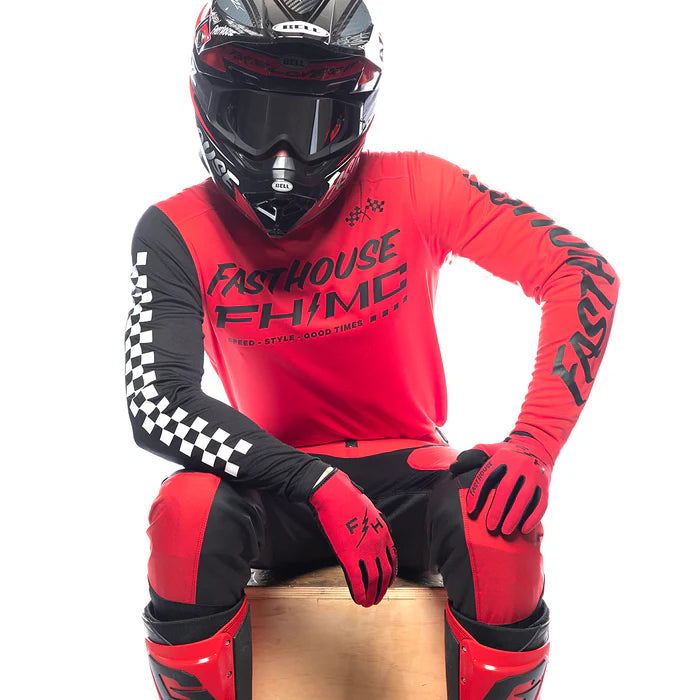 Carbon Method LS Jersey - Red/Black