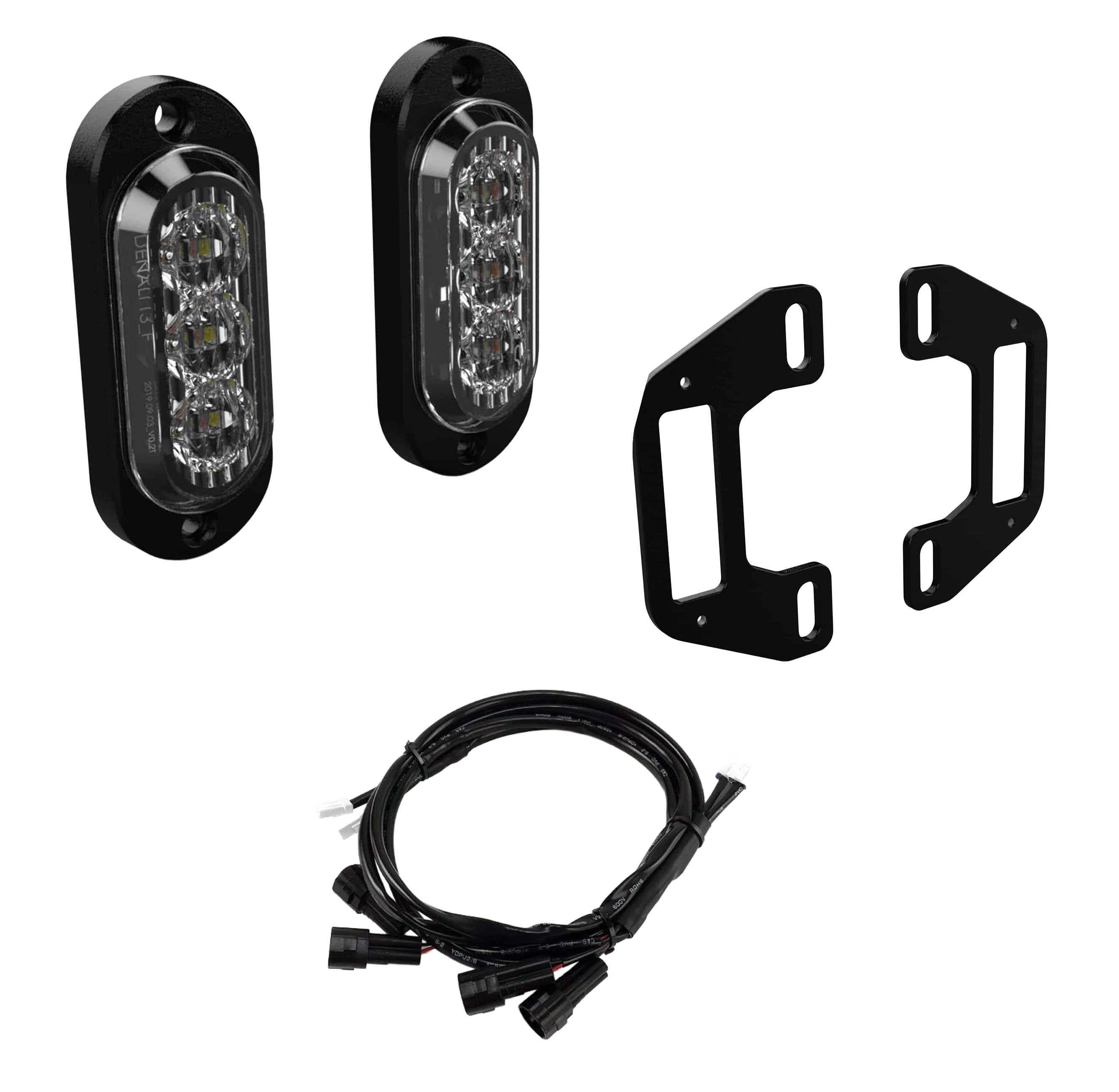 Denali T3 Rear Visibility Bundle -Yamaha Tenere 700