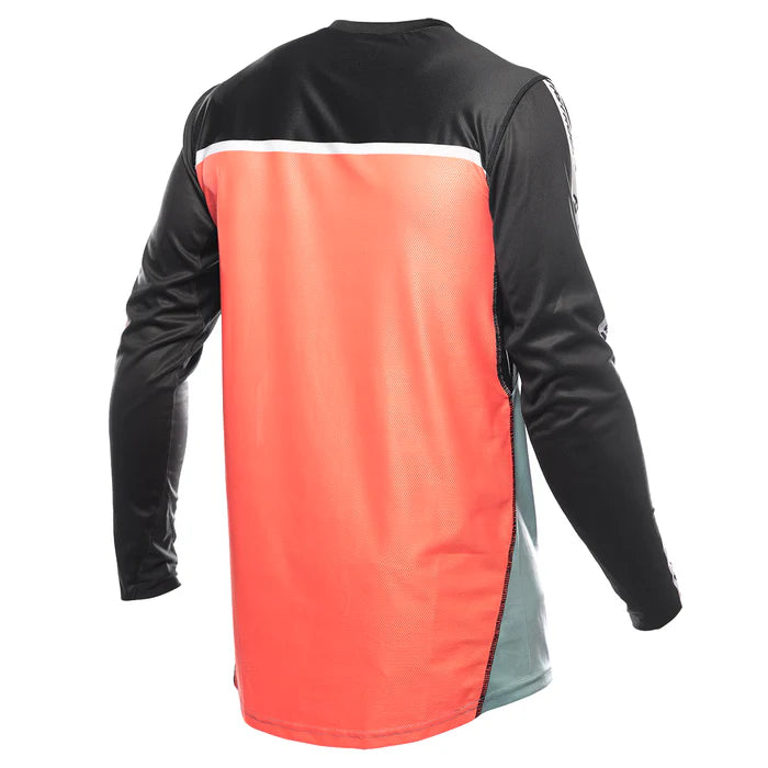 Elrod Formula LS Jersey - Oceanic Mint/Hyper Coral