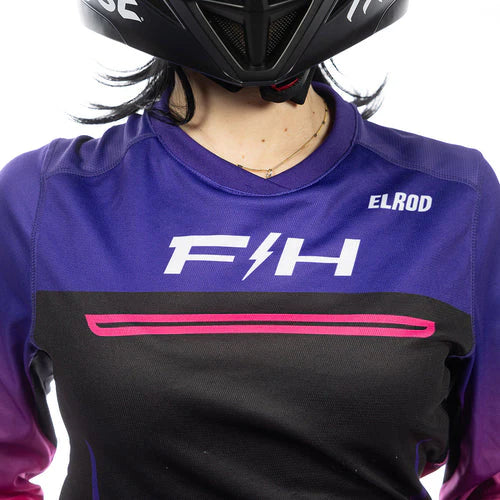 Elrod React Women's Jersey - Electric Fuchsia/FH Purple