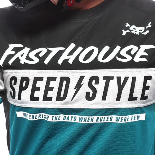 Grindhouse Akin Jersey - Marine/Black