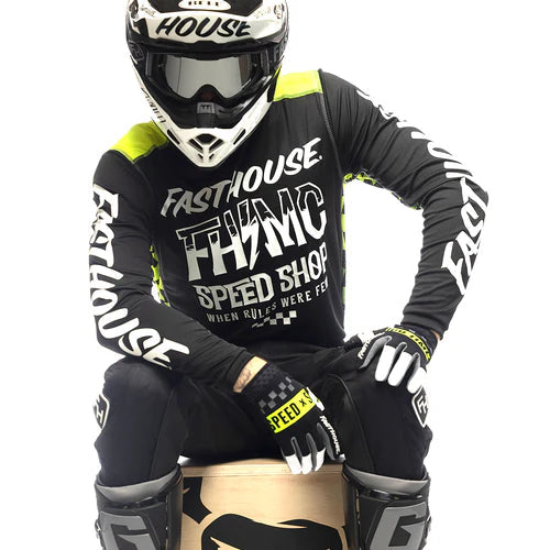 Grindhouse Brute Jersey - Black/High-Viz