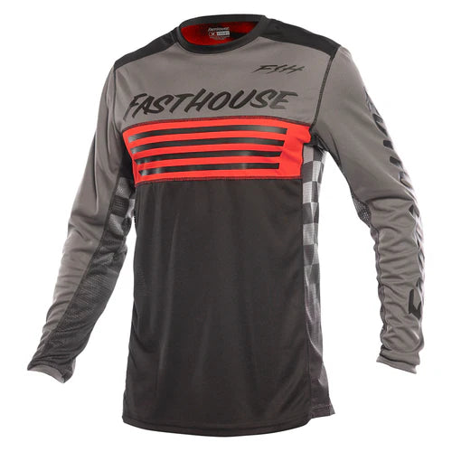 Grindhouse Omega Jersey - Grey/Black