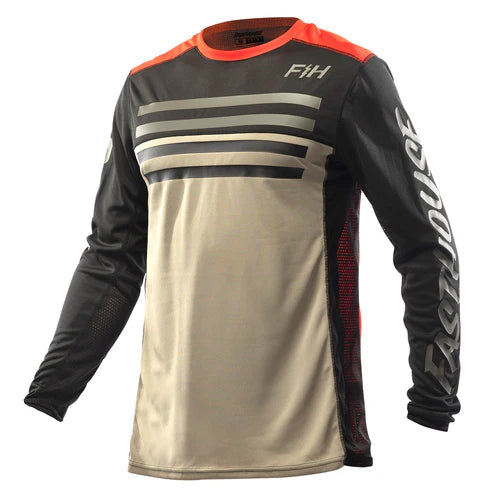 Grindhouse Tempo Jersey - Black/Infrared