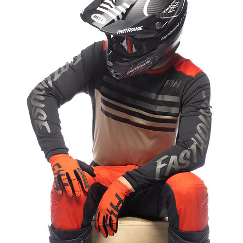 Grindhouse Tempo Jersey - Black/Infrared