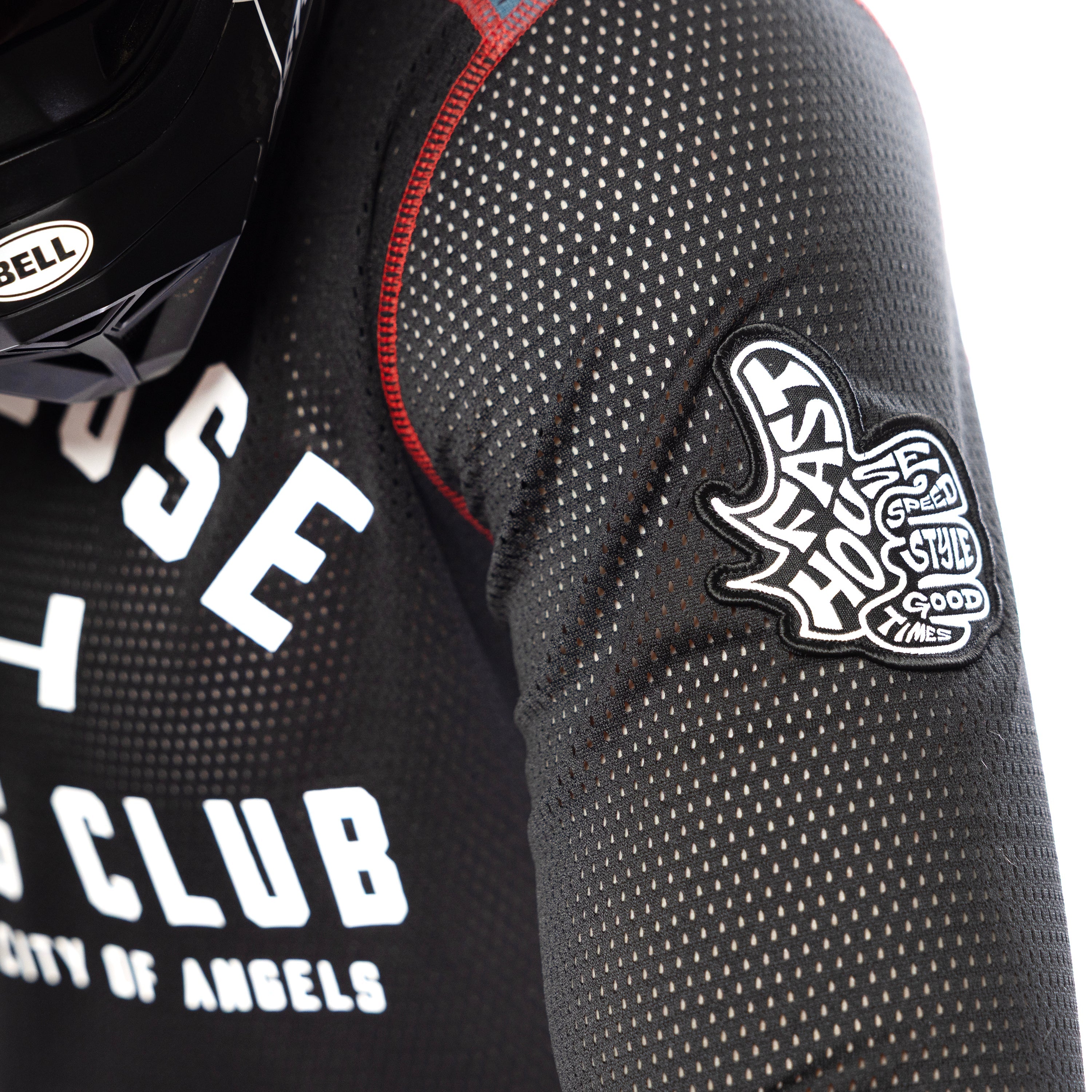 Grindhouse Air-Cooled Club Jersey - Black/Teal